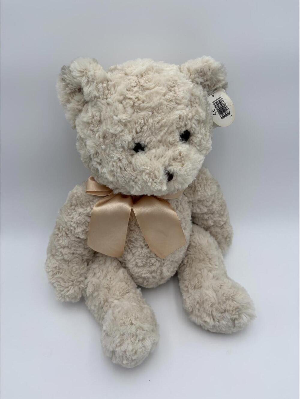 The Bearington Collection 16” 2008 NWT Toby Plush Bear with Satin Bow Teddy Bear - Picture 3 of 7